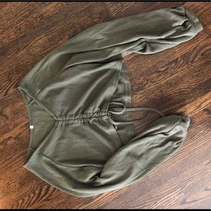 Army green long sleeve